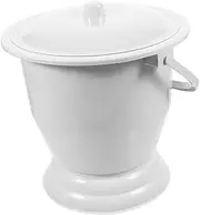 Portable Adult Spittoon Chamber Pot Lightweight Urine Bucket for Travel Camping Home Use Reusable Pee Bottle with Lid Compact Design for and Cleaning