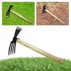 NEW 5-Claw Rake Hand Cultivator Garden Rake Cultivator for Loosening Or Weeding