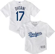 Outerstuff Shohei Ohtani Los Angeles Dodgers MLB Toddler 2-4 White Home Player Jersey