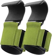 Tadill 2Pcs Weight Lifting Hooks Wrist Support Wraps Practical Deadlift Gloves Hand Grips for Workout Pull up Strength Training Gym