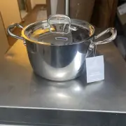 ruffoni Symphonia Prima stainless steel 3.5QT Saucepot