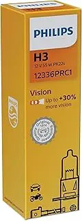 Philips Vision 12336PRC1 Bulb H3, Box of 1