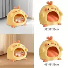 Cat Bed Snooze Autumn Winter Kitten Cave Bed for Ferrets Hamster Chihuahua