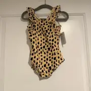 Tiny Tribe Ruffle Bathing Suit NWT 12m