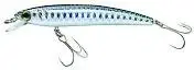 Yo-Zuri Fishing Lure F1163BL Pins Minnow 3 1/2" 1/4 oz Silver Black Floating