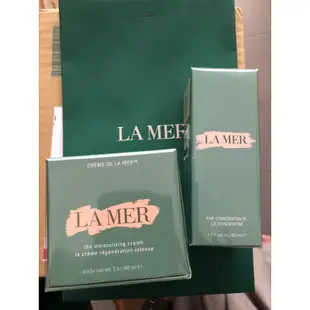 海洋拉娜 La mer 台灣百貨專櫃正品濃萃雙重修復精華50ml 30ml經典乳霜60ml濃萃眼霜15ml