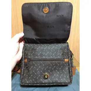 日本品牌 Why 包包 Why bag 斜/側包包 台灣壽東 百貨公司專櫃購入