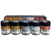 Shinhan Art Metallic Powder Pigments Set 5 Colours