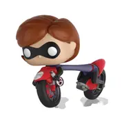 Incredibles 2 Elastigirl on Elasticycle Pop! Ride Vinyl Action Figure Toy
