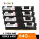 【v-color 全何】DDR5 OC R-DIMM 6400 64GB kit 16GBx4(W790工作站記憶體)