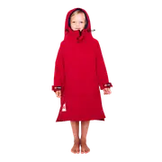 Red Equipment Kids Waterproof Dry Poncho Change Robe - Red
