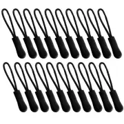 20Pcs Nylon Zippers Replacement Zipper Pulls Cord Extender for Backpacks Jack...