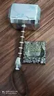 Handmade Avengers Thor Hammer Mjolnir1:1 Cosplay Replica Scale Hammer With Stand