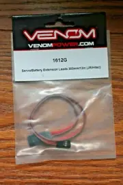 Venom 1612G Servo/Battery Extension Leads 300mm/12in (JR/Hitec)