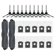 Main Roller Brush, Side Brush, Dust Bag for G30 or G20 Master Robot Vacuums