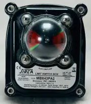 SIRCA MBX43PA2 Valve Position Indicator LIMIT SWITCH BOX MADE IN ITALY LOT A20