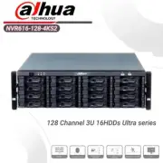Dahua NVR616-128-4KS2 128 CH 16 SATA NVR 16HDDs 384 Mbps Network Video Recorder