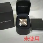 EMPORIO ARMANI 手錶 男士 方形 棕色 日本直送 二手
