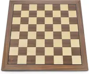 Deluxe 54*54cm Super Large Chessboard Walnut Wooden Timber Unfolding
