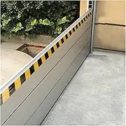Residential Flood Barriers, Flood Protection Barriers for Home, Flooding Control Baffle for Garage/Home Door/Doorway/Basement, Reusable Baffle Flood Protection Baffle, Easy to Install(H 40cm(1.3ft)