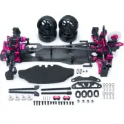 Alloy Carbon Fiber Upgrade for 1:10 Sakura D5S Belt version RC Drift Car Frame