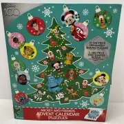 Disney 100 Mickey And Friends Advent Calendar Puzzles