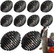 Swim Baits | Bass Fishing Soft Lures,10X Versatile Realistic Portable Bait for Bass Trout Catfish Offshore Pond Men Dad Father