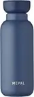 MEPAL, Small Insulated Water Bottle with Lid, BPA Free, Nordic Denim, Holds 12oz