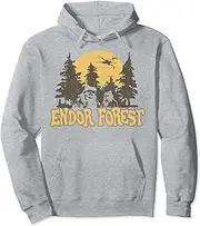 [STAR WARS] Ewoks Endor Forest Sunset Pullover Hoodie