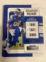 16x AARON DONALD 2021 Panini Contenders Football LOT #56
