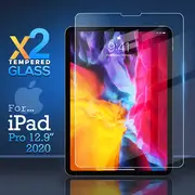 [2 Pack] For Apple iPad Pro 12.9 2020 (12.9-inch, 4th generation) Tempered Glass Anti Scratch Screen Protector Guard - Case Friendly