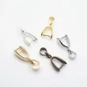 20pcs Pendants Clasps Clips Bails Connectors Fasteners Bail Beads Jewelry Making