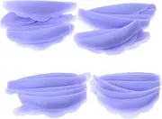 BATHVEVE 20Pairs Eyelash Curling Pads Reusable Lash Extension Shields for Eyelash Perming Durable and Easy to Clean for Women