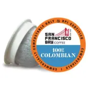 San Francisco Bay Compostable Coffee Pods - 100% Colombian 80 Ct K Cup Compat...