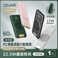 在飛比找momo購物網優惠-【ONAIR】P2 10000mAh 22.5W 6埠輸出 