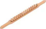 Wood Therapy Massage Tools, Manual Rolling Stick Body Massage Stick Wooden Gua Sha Tools, Wooden Massager Roller Rope for Body Shaping and Relieving Muscle Pain Body