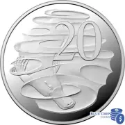 2020 20C PLATYPUS FINE SILVER PROOF COIN ONLY 1,000