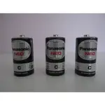 三顆 PANASONIC 國際牌 碳鋅電池 2號電池 共有3顆 2號電池 C 碳鋅電池2號 碳鋅電池C 有3顆 乾電池2