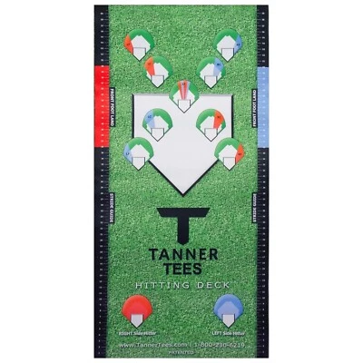 Tanner Hitting Deck | Softball Baseball Hitting Mat for Batting Tee Practice,...