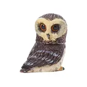 LAST ONE Pot Belly 2 Piece Figurine American Saw-Whet Owl Retired PBZOW FREESHIP
