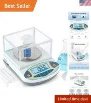 Precision Lab Scale 1000g X 0.01g Digital Analytical Balance Laboratory Balan...
