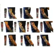 10PCS UV Sun Protection Fake Temporary Nylon Tattoo Unisex Sleeves