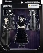 [Loungefly] MGM Wednesday Addams Paper Doll Pin, Metal