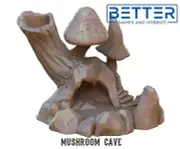 Mushroom, 3d Printed Dice Tower Terrain. For RPG Tabletop Wargaming.