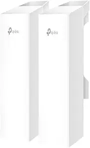 TP-Link Wireless Bridge 5 GHz 867 Mbps Long-Range Indoor/Outdoor Access Point, Up to 5km, 3× Gbps Ethernet Ports, 12V DC/24V, Omada Remote Management, Passive PoE Adapter Included (EAP215-Bridge KIT)