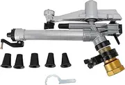 Irrigation Sprinkler Aluminum Alloy Automatic Rotating Watering Sprinkler for Farm Garden