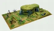 Italeri 6070 1:72 WWII Bunker w/Acc