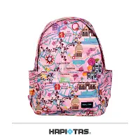 在飛比找Yahoo奇摩購物中心優惠-日本HAPI+TAS 防盜防潑水 摺疊後背包 粉色旅遊景點