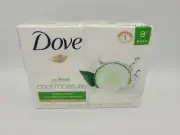 Dove Go Fresh Cool Moisture Cucumber Green Tea Bar Soap 8 Bars