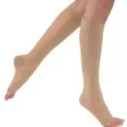 JOBST Ultrasheer 30-40mmHg Open Toe Knee-High Extra Firm Compression Stockings-N